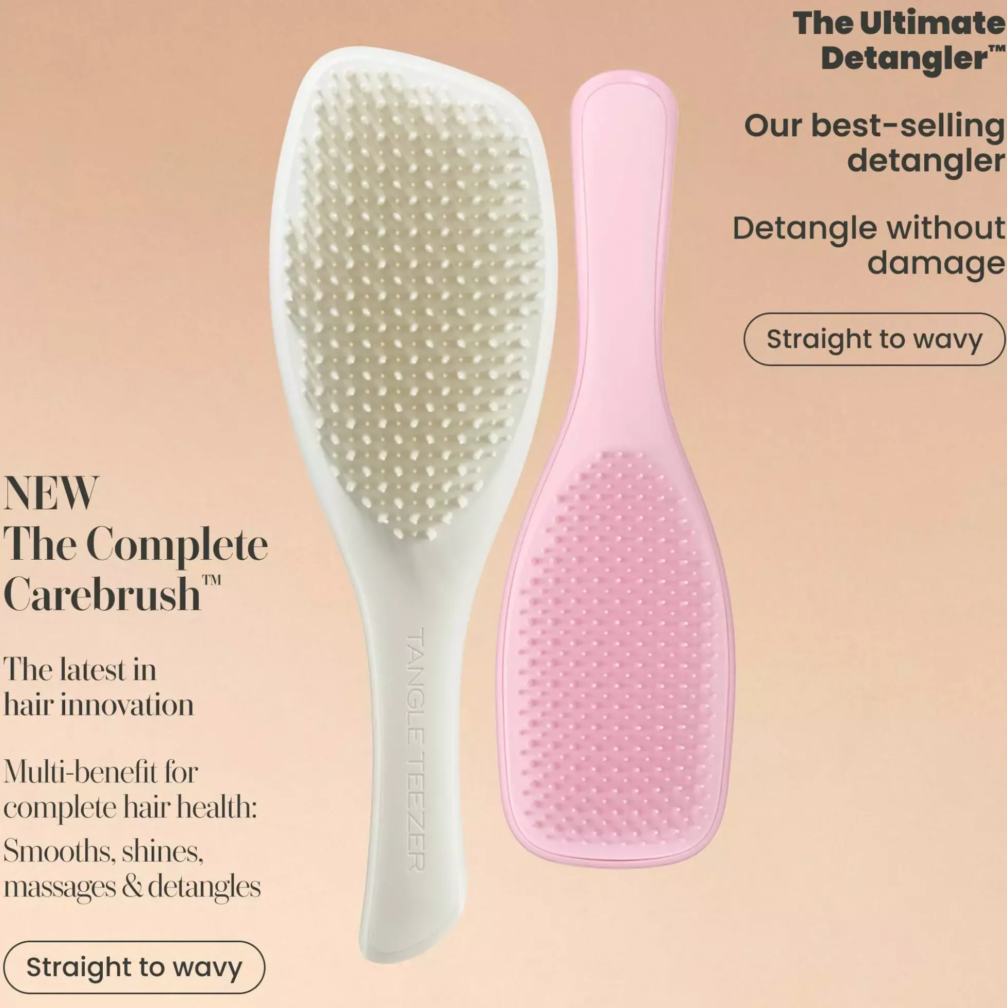 Tangle Teezer Complete Carebrush Halo White