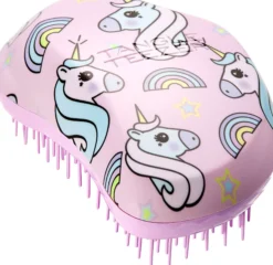 Tangle TeezerThe Original Mini Detangling Hairbrush Rainbow Unicorn