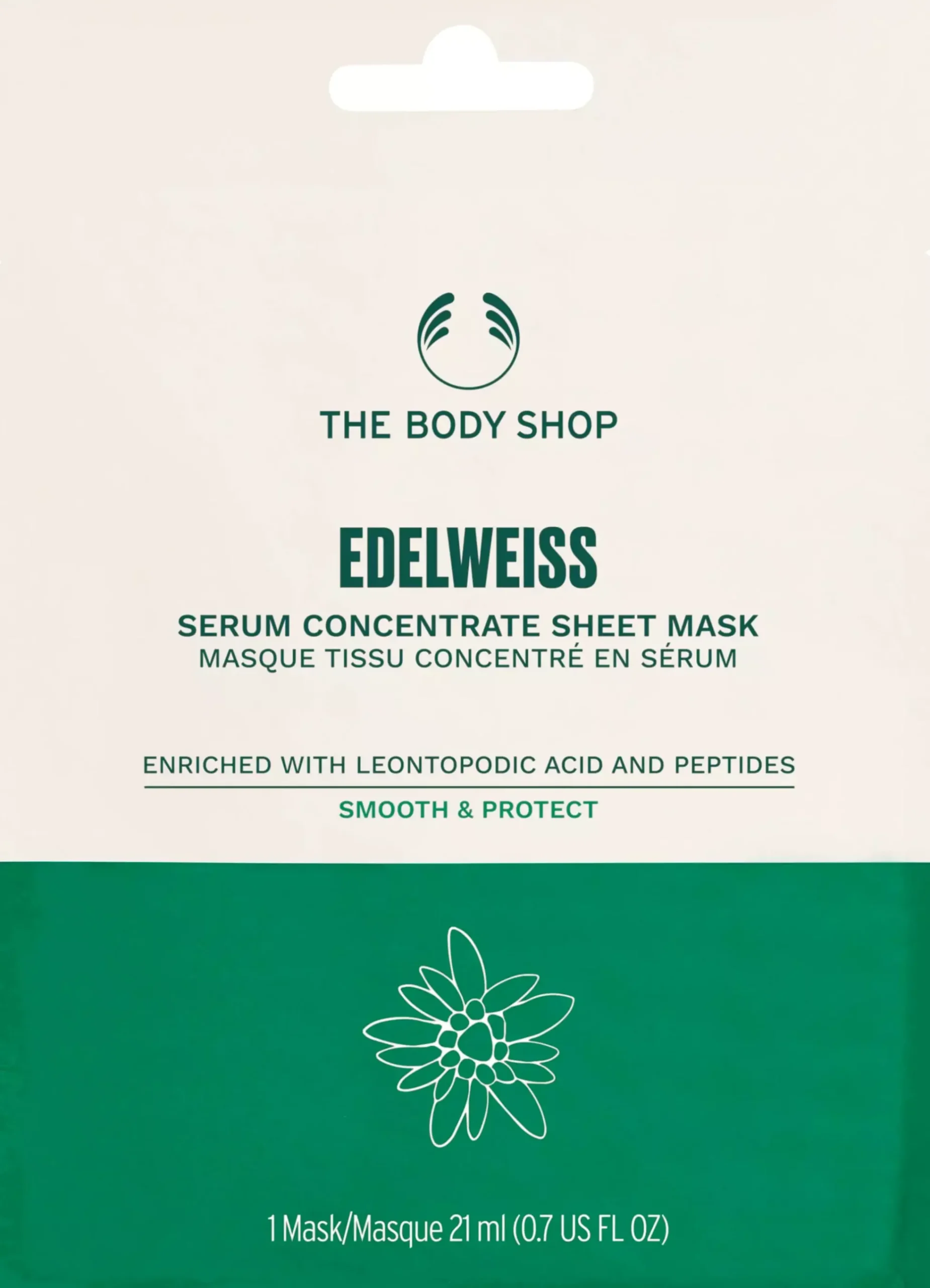 The Body ShopEdelweiss Sheet Mask 21 ml