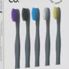 The Humble Co. Plant-based Toothbrush 5-pack Soft Mixed Colors