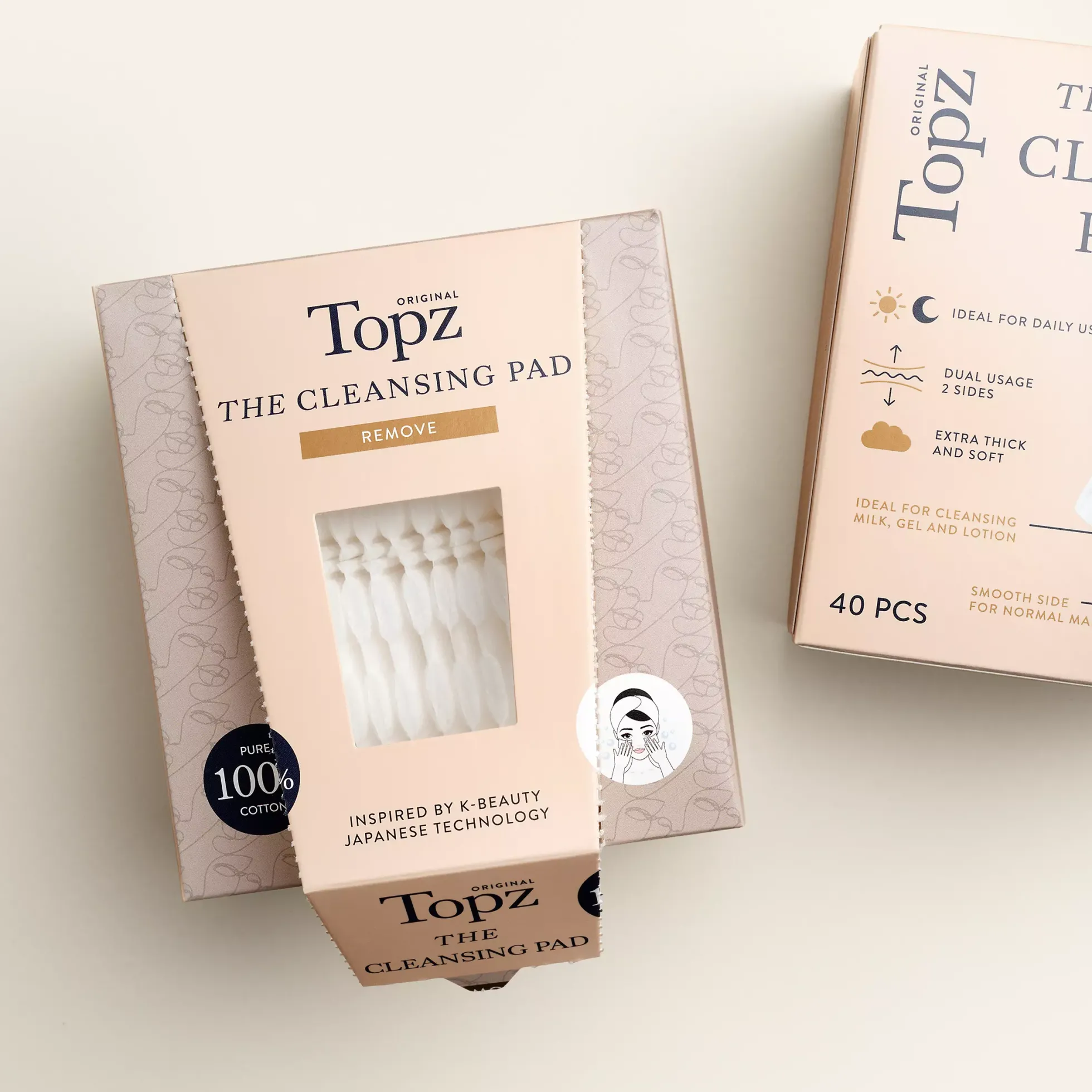 Topz Premium The Cleansing Pad 40 st