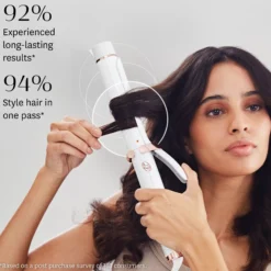 T3 SinglePass Curl 32 mm Professional Ceramic Curling Iron Graphite