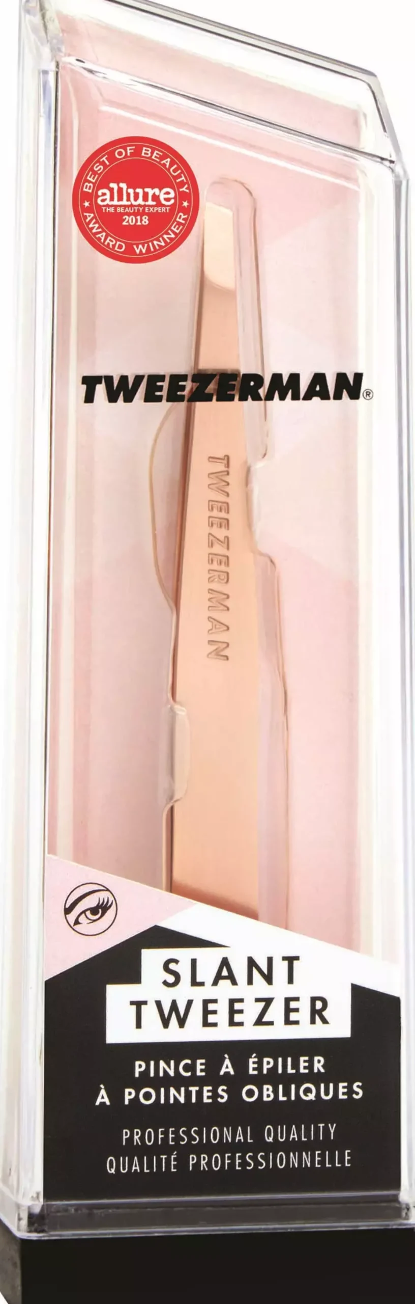 Tweezerman Rose Gold Slant Tweezer