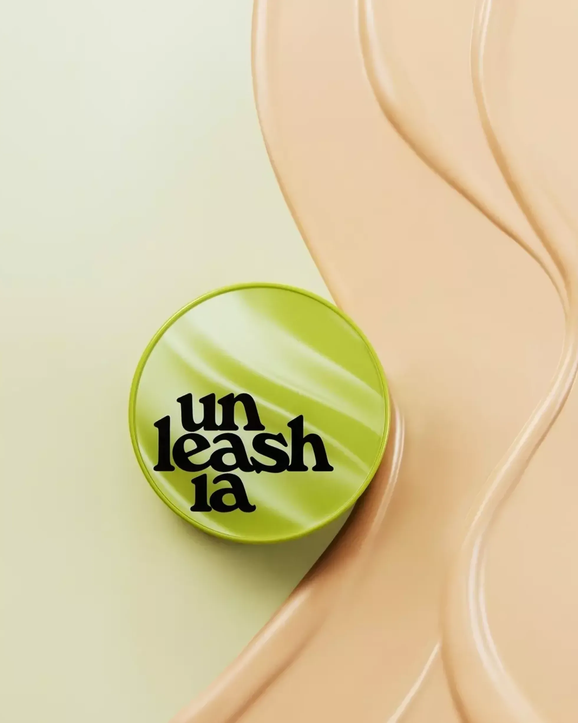 Unleashia Satin Wear Healthy Green Cushion 21N Eburnean