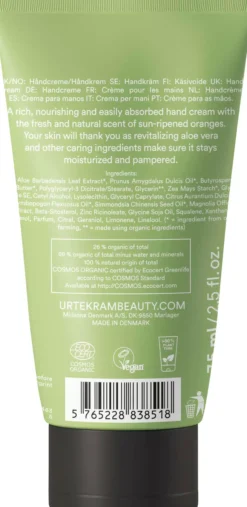 UrtekramAloe Vera Revitalizing Hand Cream 75 ml