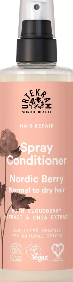 UrtekramNordic Berry Spray Conditioner Normal/Dry 250 ml
