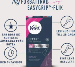 Veet Expert Cold Wax Strips Normal Skin Legs & Body 40 st