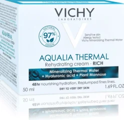 VICHYAqualia Thermal Rich Hydrating Moisturiser 50 ml