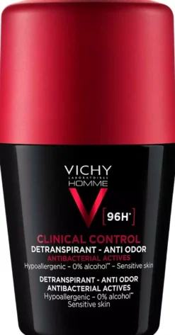 VICHYHomme Clinical Control 96hr Roll-on Antiperspirant 50 ml