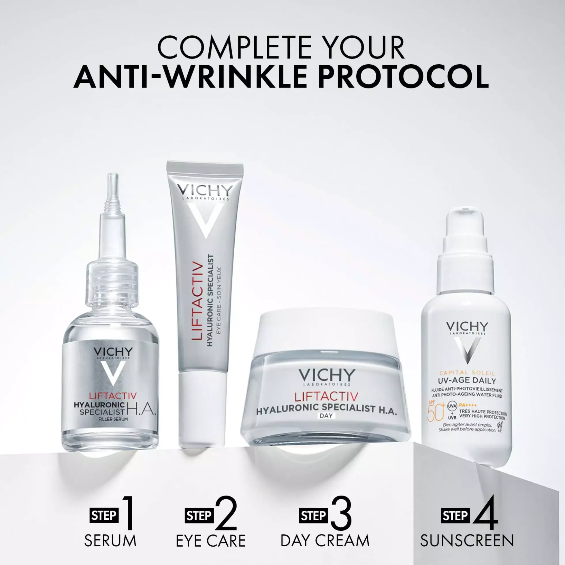 VICHYLiftactiv H.A. Anti-Wrinkle Day Cream Dry Skin 50 ml