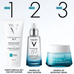 VICHYPureté Thermale 3-i-1 ansiktsrengöring 200 ml