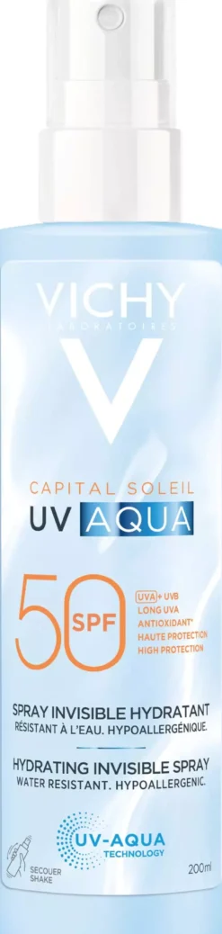 VICHYSeasonal Body Capital Soleil Uv-aqua Hydrating Invisible Spray SPF50 200 ml