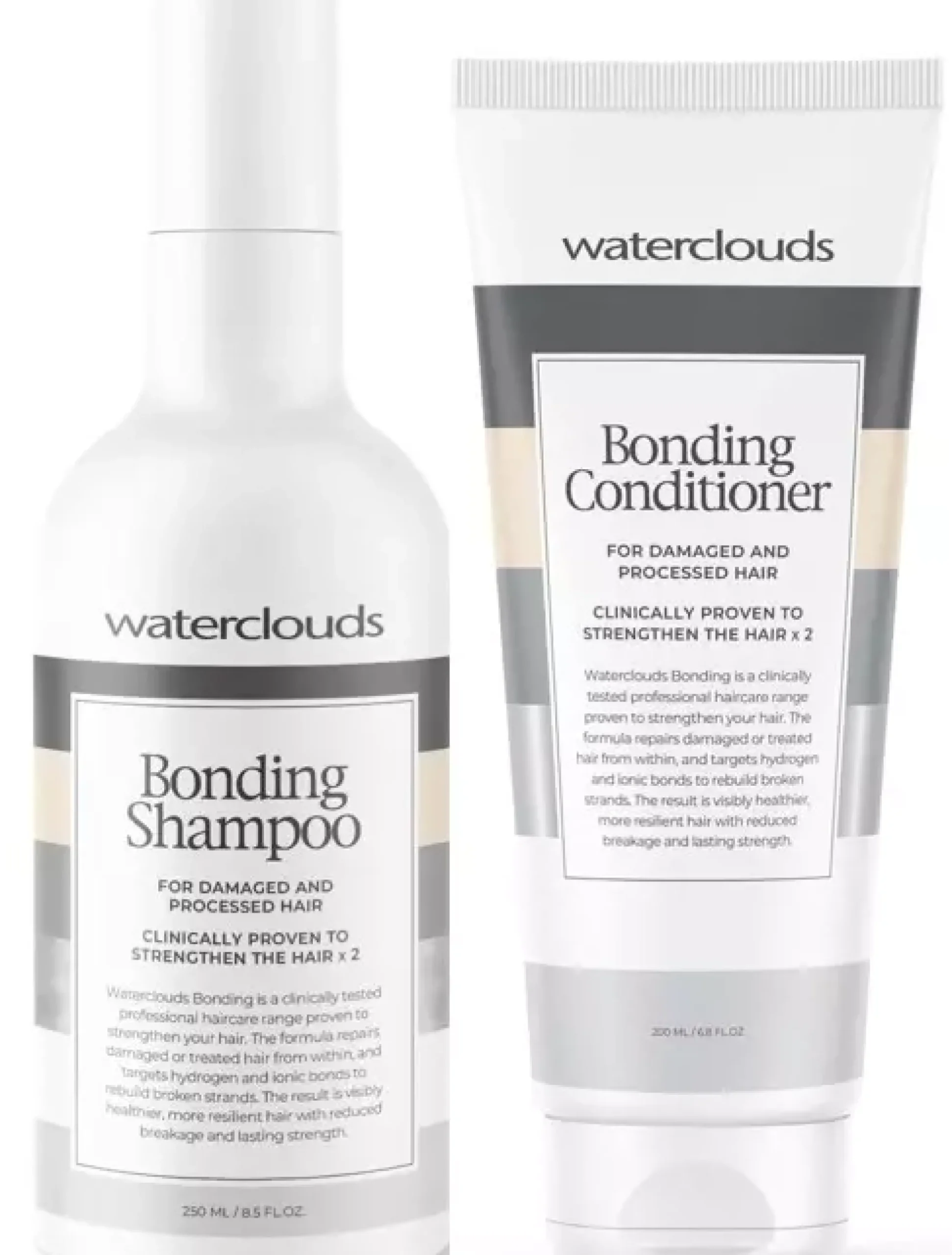 WatercloudsBonding Shampoo 250 ml & Conditioner 200 ml