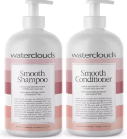 WatercloudsSmooth Shampoo 1000 ml & Conditioner 1000 ml