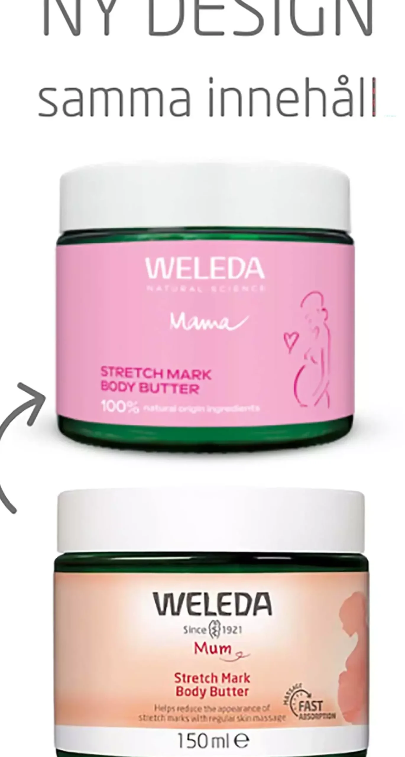 WeledaMum Stretch Mark Body Butter 150 ml