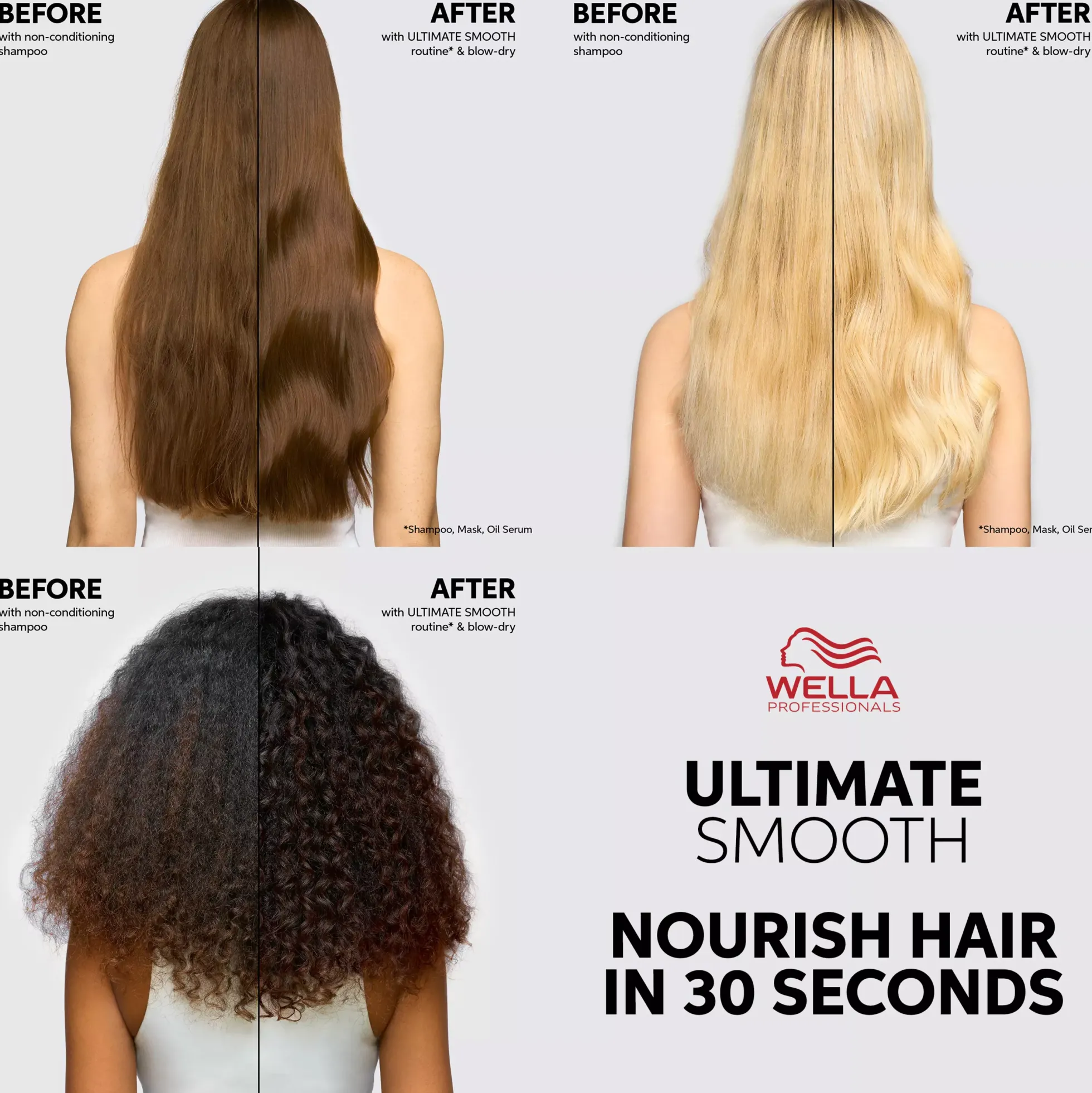 Wella ProfessionalsUltimate Smooth Shampoo 250 ml