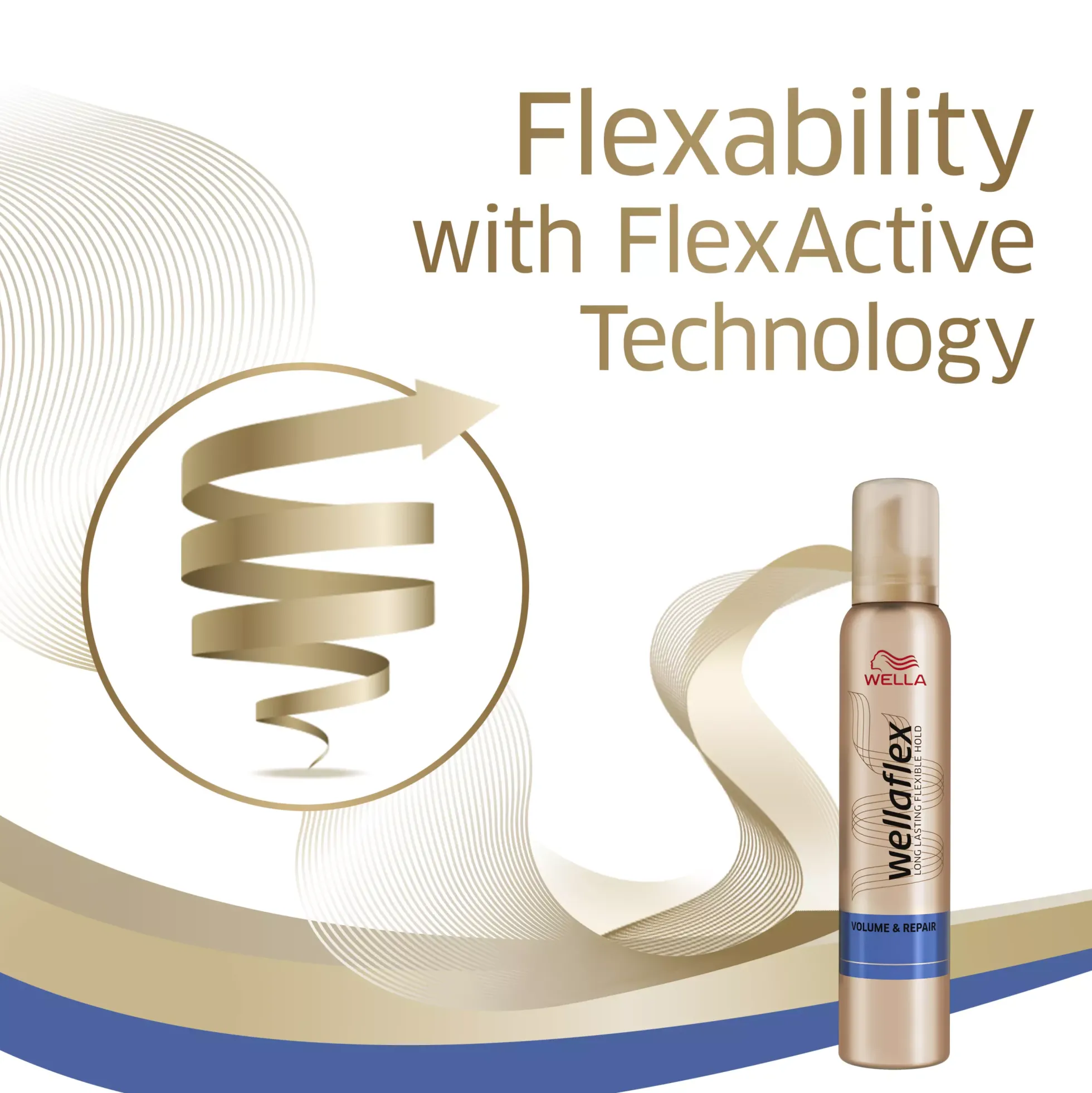 Wella StylingWellaflex Mousse Volume & Repair Ultra Strong 200 g