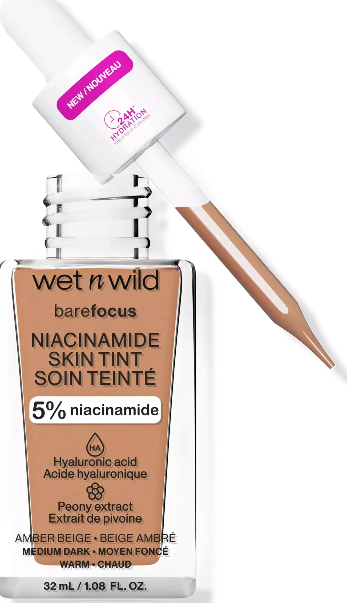 Wet n Wild Bare Focus Niacinamide Skin Tint Fair Beige