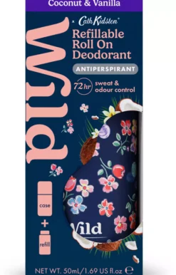 Wild Deo Roll On Marble Case Coconut Vanilla 50 ml