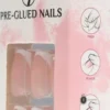 W7 Preglued Nails French Envy